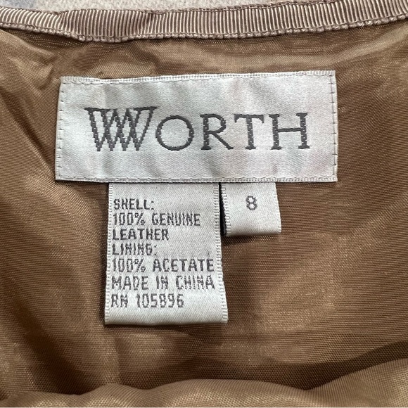 Worth Full Leather Embellished Skirt - Picture 2 of 7